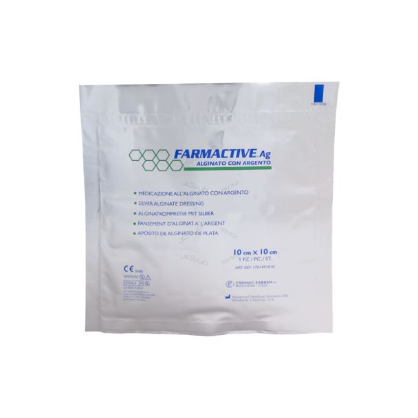 پانسمان فارم اکتیو آلژینات نقره دار Farmactive Alginate Ag