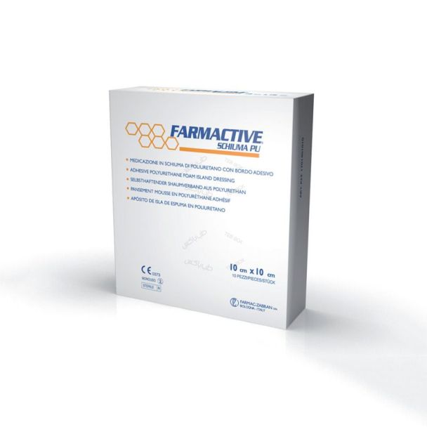 پانسمان فارم اکتیو فوم بدون چسب Farmactive Schiumapu