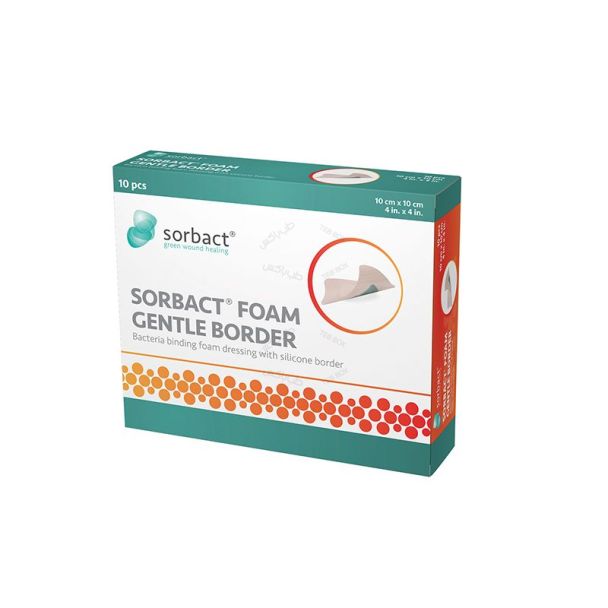 فوم سیلیکونی چسبدار سوربکت sorbact foam gentle boder