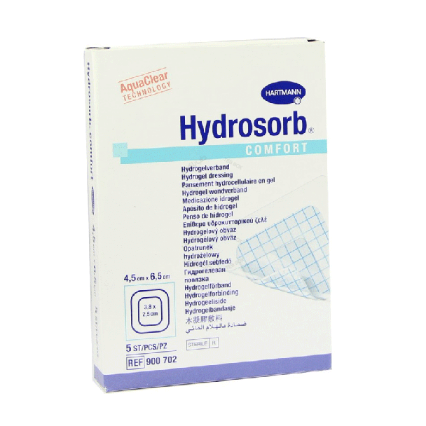 پانسمان ژل مسطح چسبدار Hydrosorb comfort