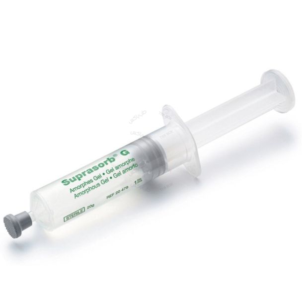 پانسمان هیدروژل (ژل دبریدمان سرنگی) Suprasorb G