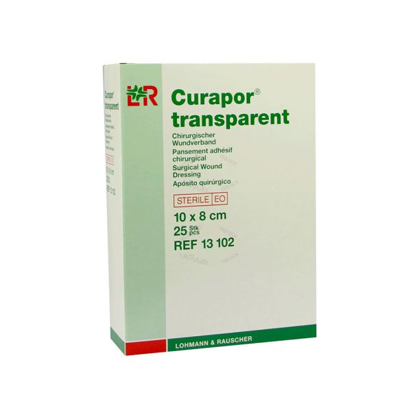 پانسمان ضد آب پد دار curapor Transparent