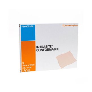 Intrasite conformable پانسمان آغشته  به ژل اسمیت