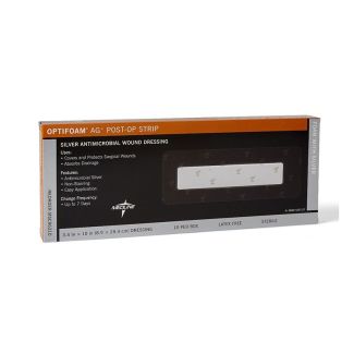 پانسمان اوپتی فوم نقره دار مدلاین - Optifoam Ag+ Post-Op Strip