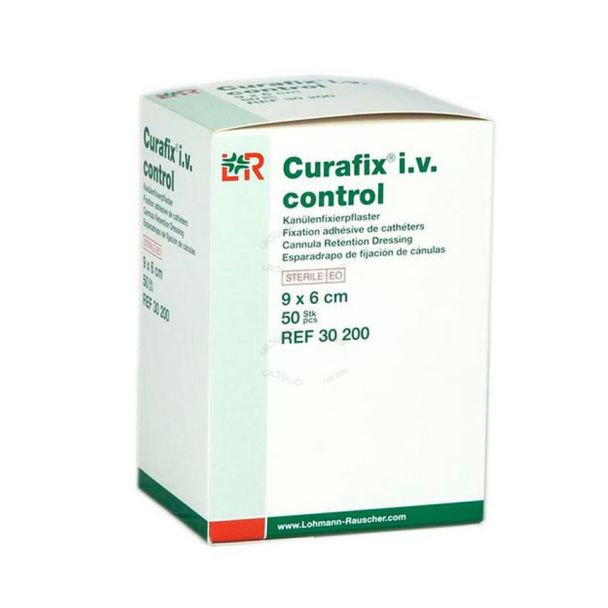 چسب آنژیوکت شفاف curafix IV control