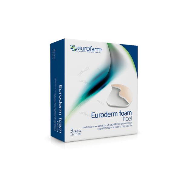 پانسمان فوم پاشنه یورودرم - Euroderm Foam Heel