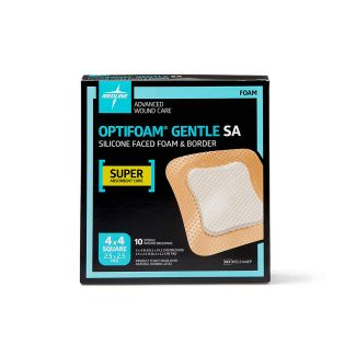 پانسمان فوم سیلیکونی سوپر جاذب اوپتی جنتل مدلاین چسبدار - Optifoam Gentle SA