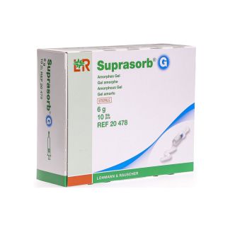 پانسمان هیدروژل (ژل دبریدمان سرنگی) Suprasorb G