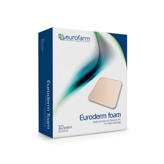 پانسمان فوم بدون چسب یورودرم یوروفارم - Euroderm foam