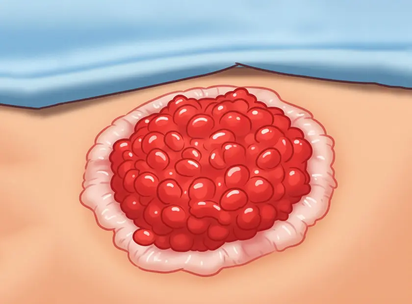 همه چیز درباره بافت گرانوله زخم (Granulation Tissue)