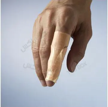 پانسمان کردن انگشت دست نمونه تصویر